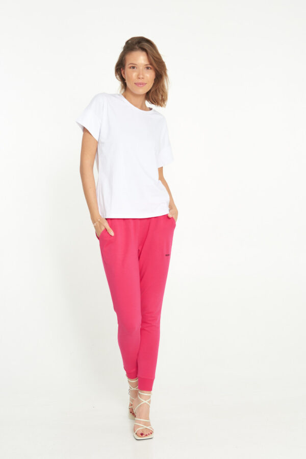 Spodnie dresowe SLIM Candy Pink
